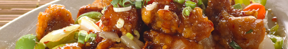 Eating Chinese at Dragon Wok restaurant in Horseheads, NY.